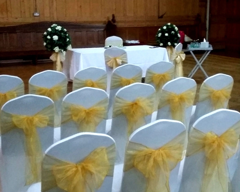 Chair Covers – buy online or call 01234 300559