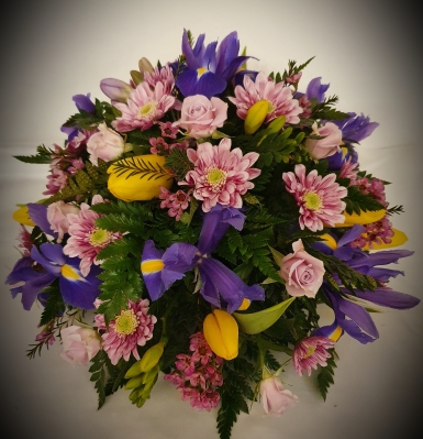 Posy   Pink, Purple and Yellow