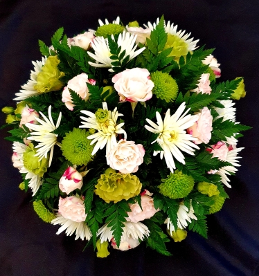 Posy   Pink, Green and Cream
